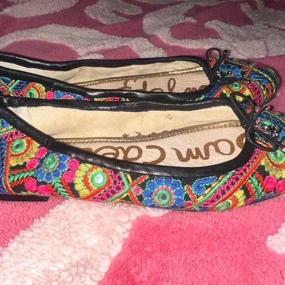Sam edelman embroidered flats - Picture 3 of 4